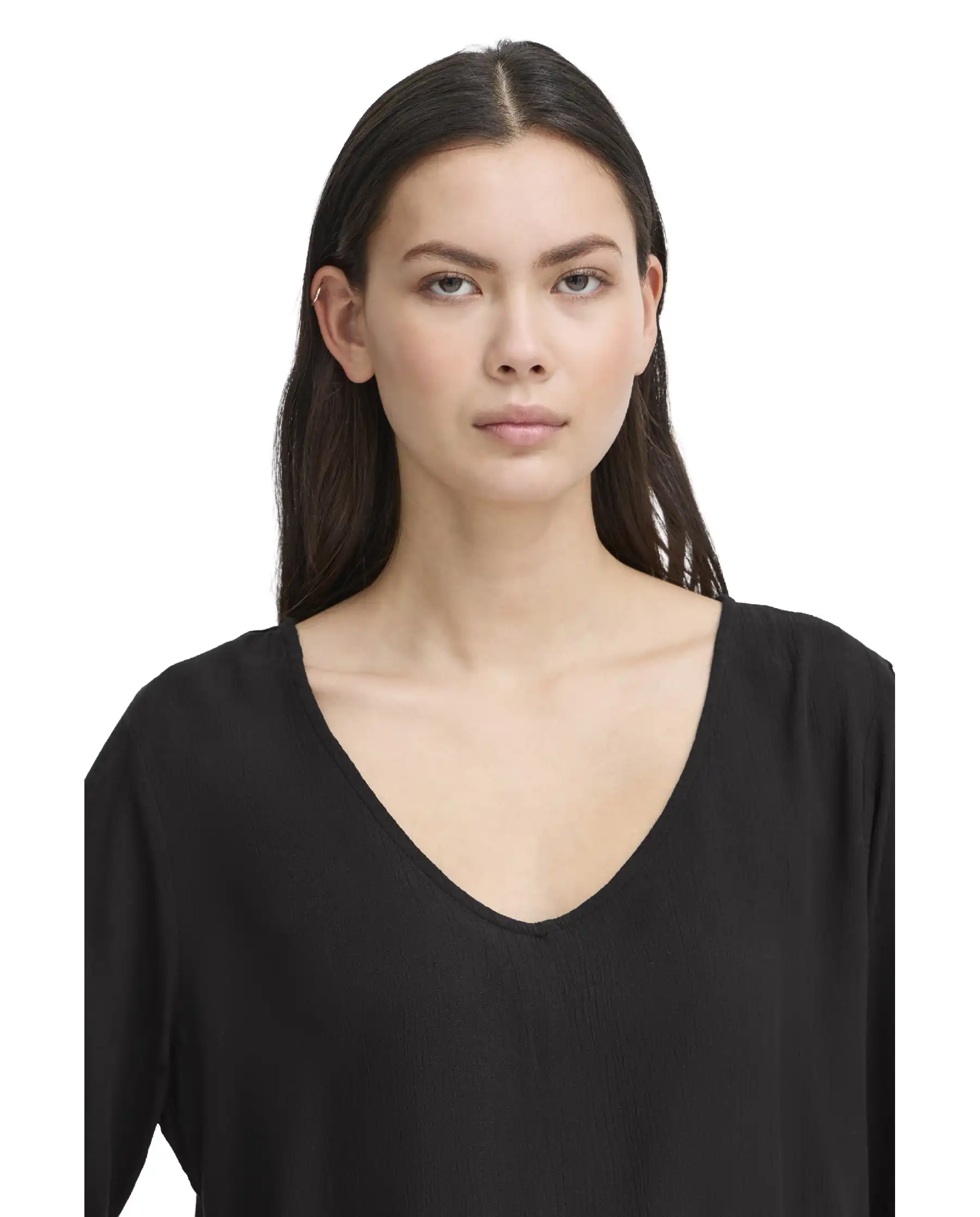 ICHI T-SHIRT MARRAKECH NERO