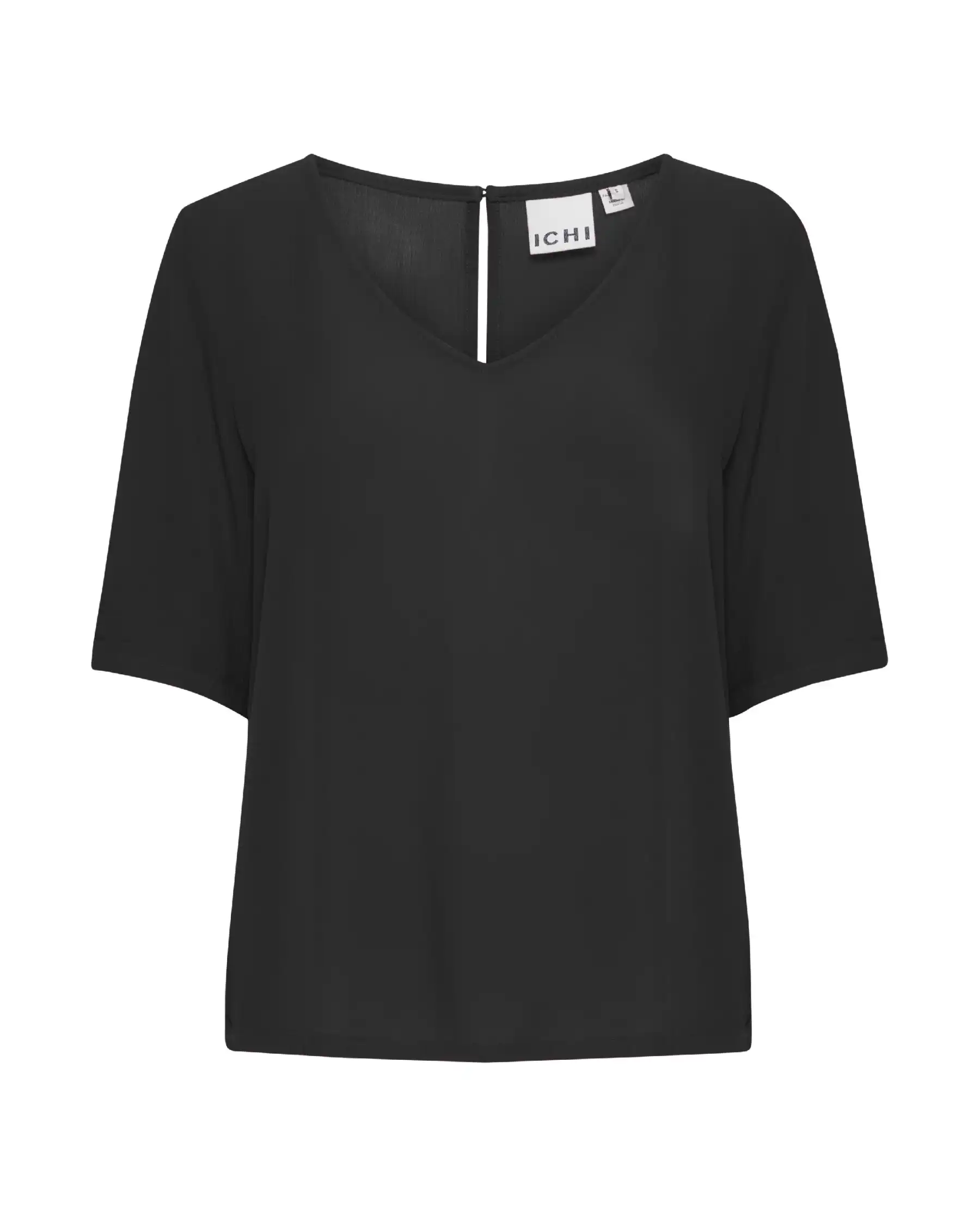 ICHI T-SHIRT MARRAKECH NERO