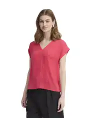 ICHI T-SHIRT CRISSY FUCSIA