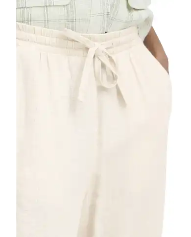 ICHI PANTALONI LINNO BEIGE