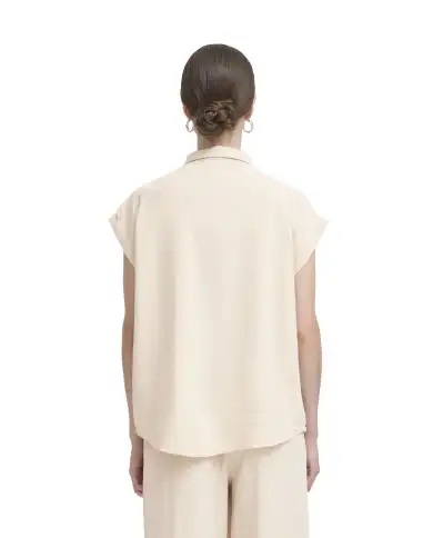 ICHI CAMICIA LINNO BEIGE