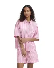 ICHI CAMICIA INDRA ROSA