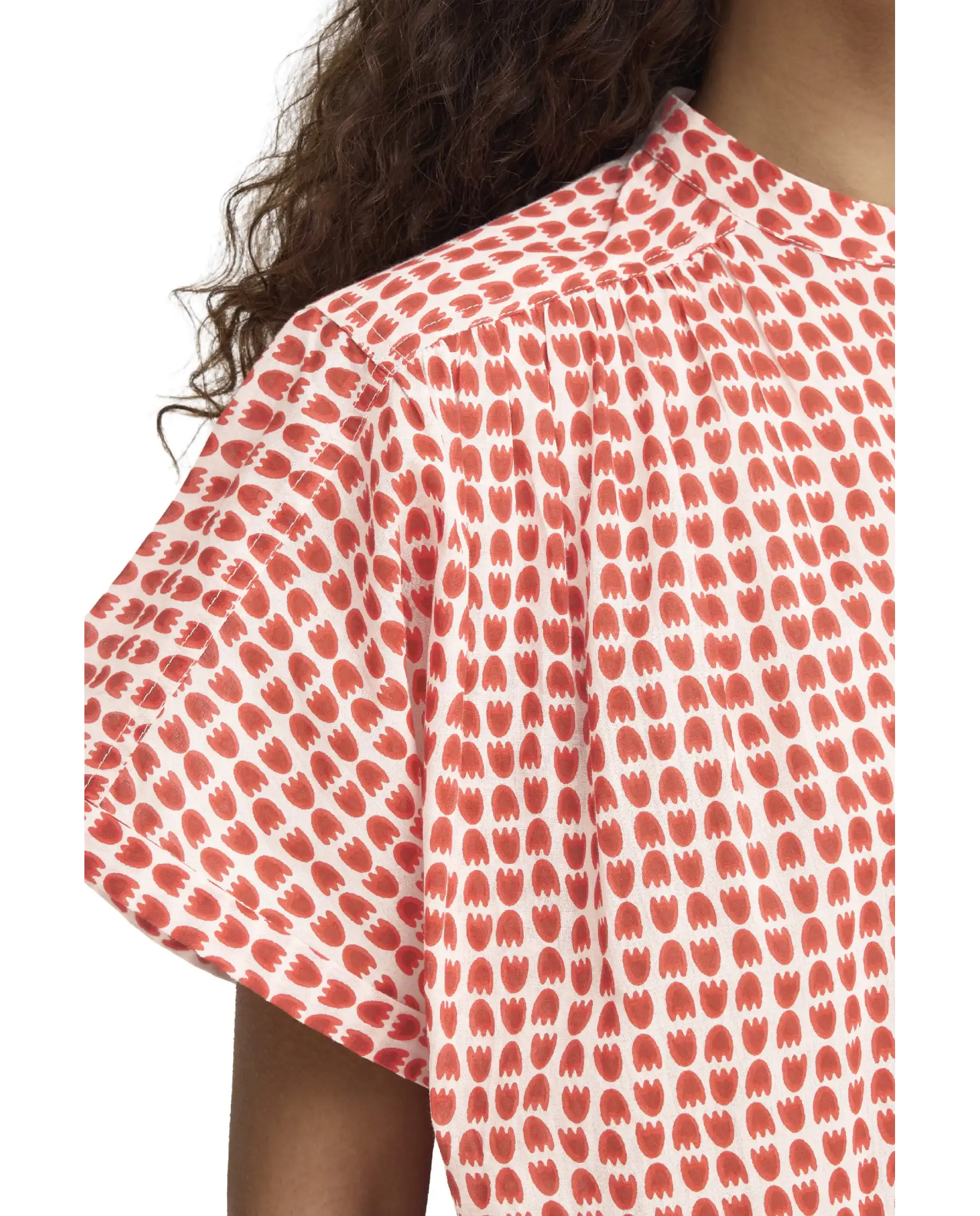 ICHI CAMICIA LUMMA ROSSO