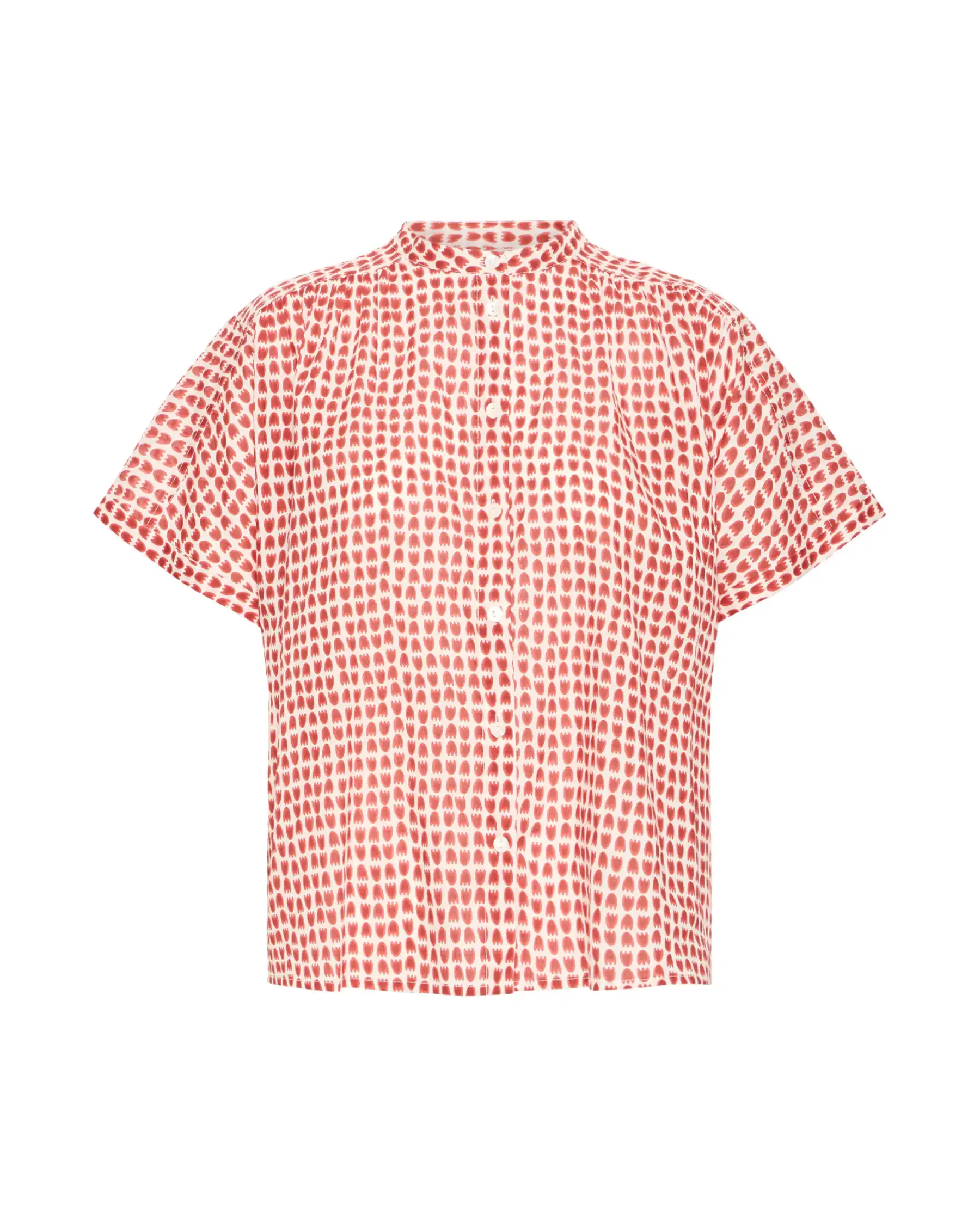 ICHI CAMICIA LUMMA ROSSO