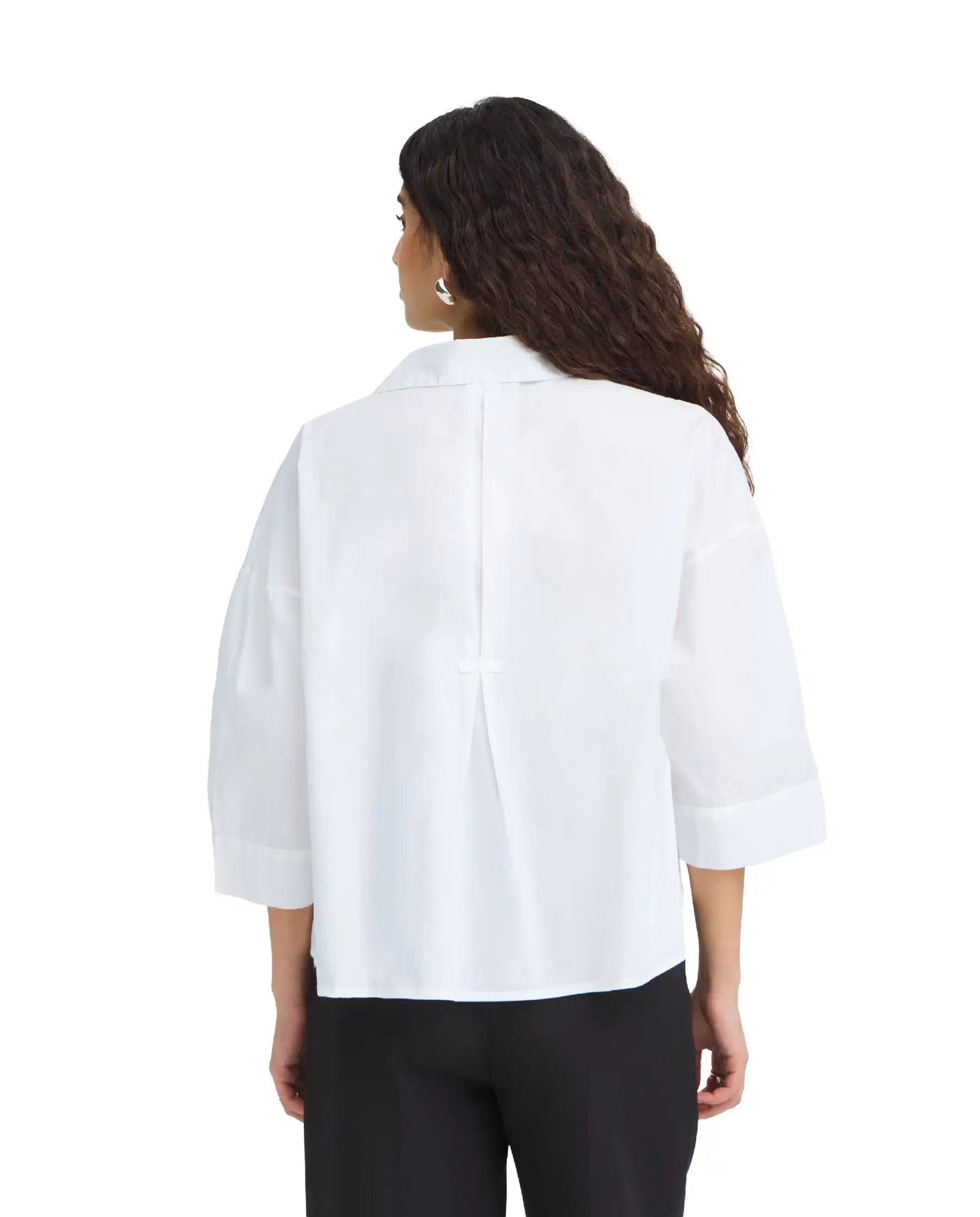 ICHI CAMICIA LUANNE BIANCO