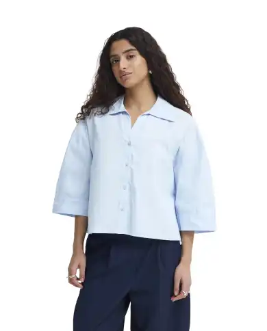 ICHI CAMICIA LUANNE CIELO