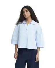 ICHI CAMICIA LUANNE CIELO