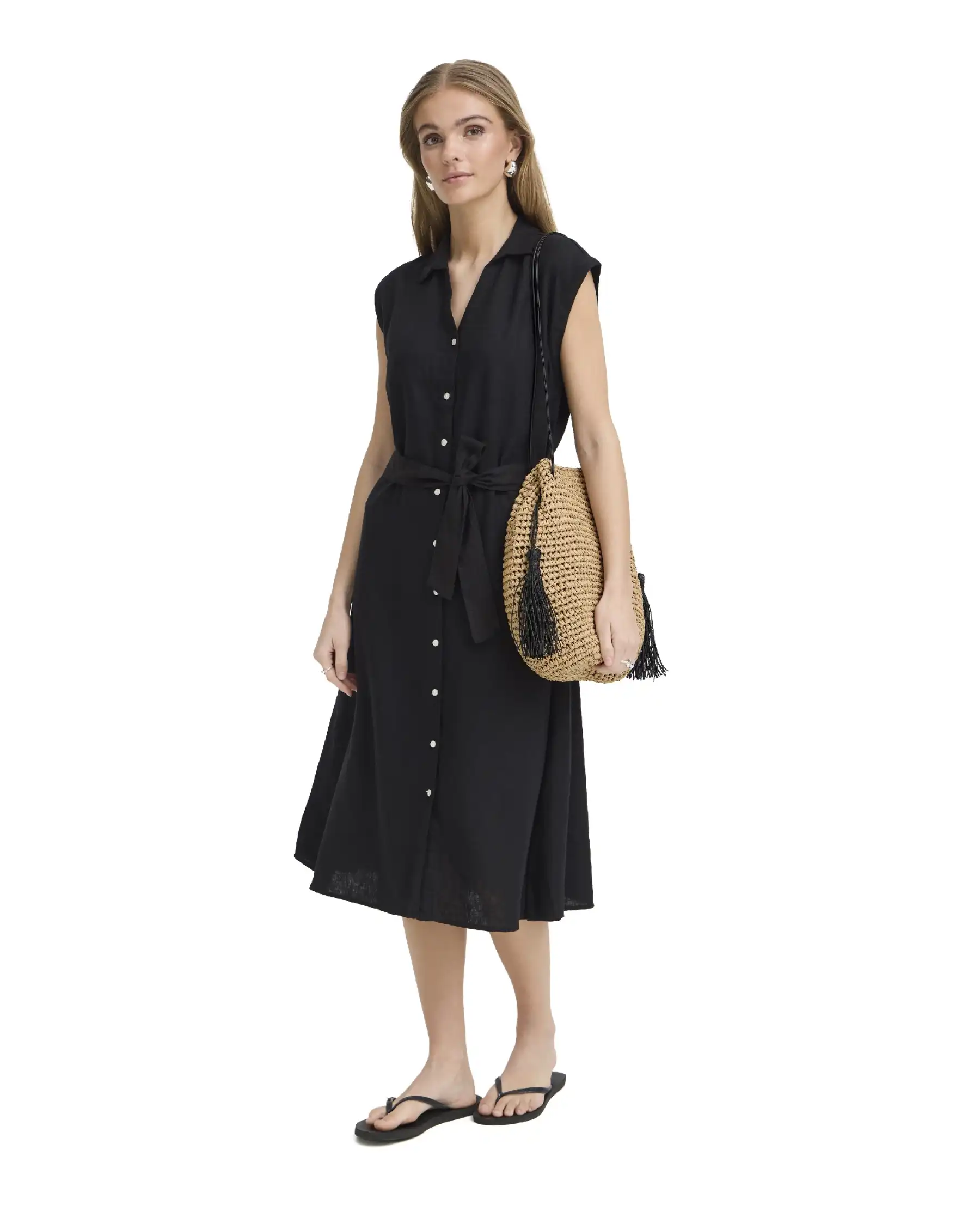 ICHI BORSA MAIKEN BEIGE