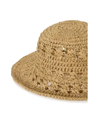ICHI CAPPELLO A TESA LARGA FREJA BEIGE
