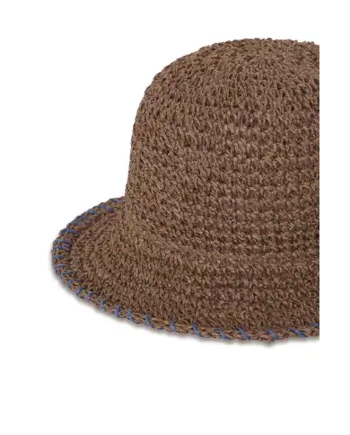 ICHI CAPPELLO A TESA LARGA ELLEN MARRONE