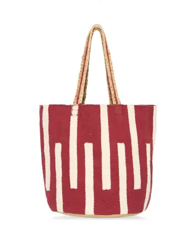 ICHI BORSA MIKKELINE ROSSO