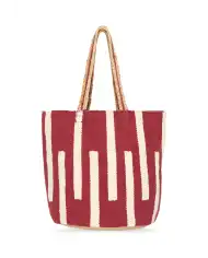 ICHI BORSA MIKKELINE ROSSO