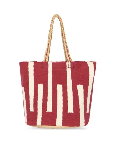 ICHI BORSA MIKKELINE ROSSO