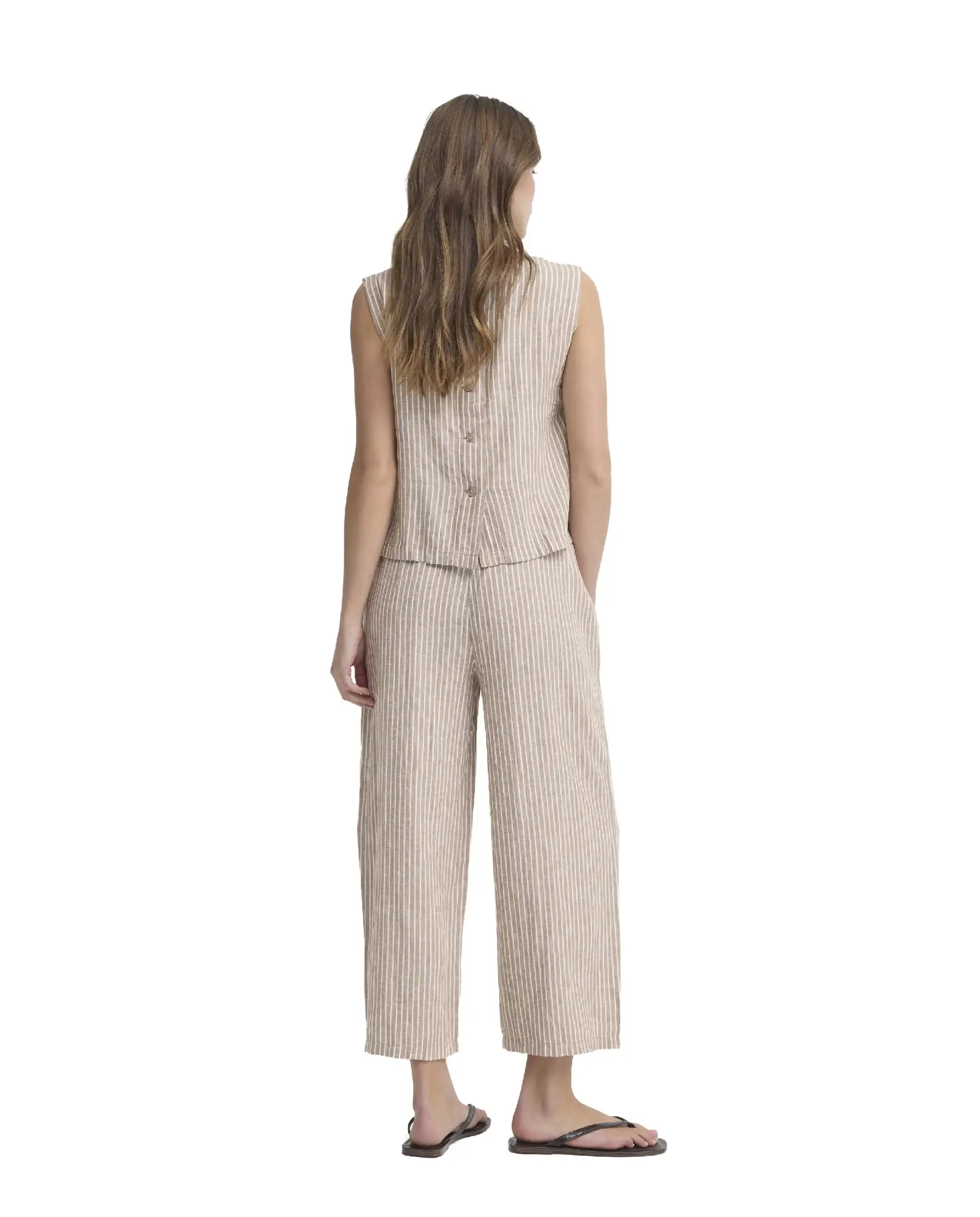 B.YOUNG PANTALONI FALAKKA BEIGE