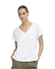 B.YOUNG T-SHIRT SELITA BIANCO