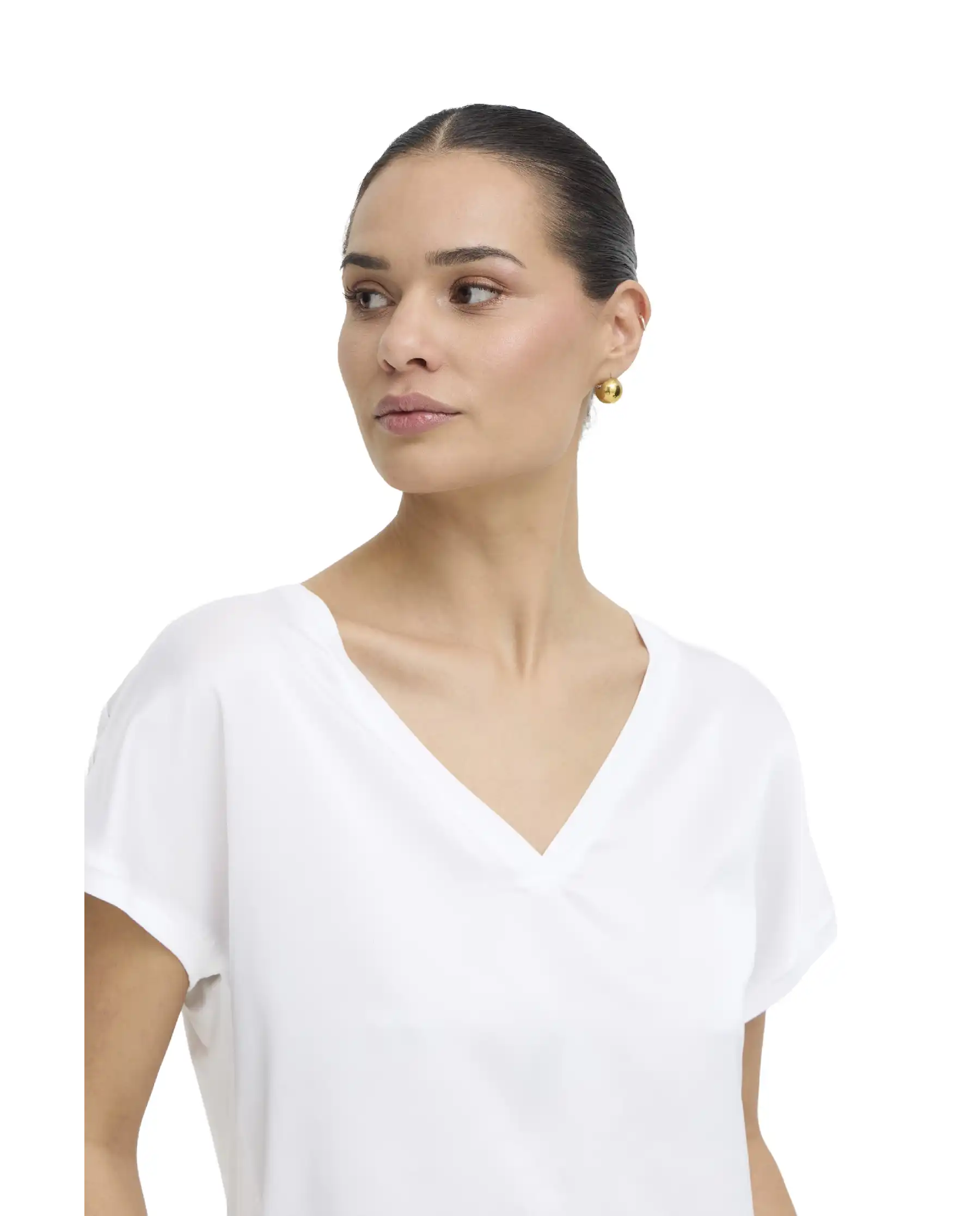 B.YOUNG T-SHIRT SELITA BIANCO