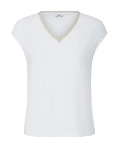 B.YOUNG T-SHIRT PERL LUREX BIANCO