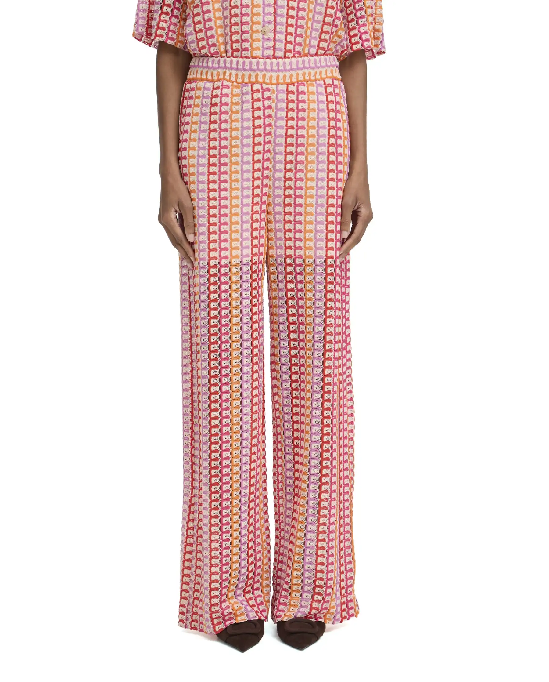 B.YOUNG PANTALONI PRISCA MULTICOLOR