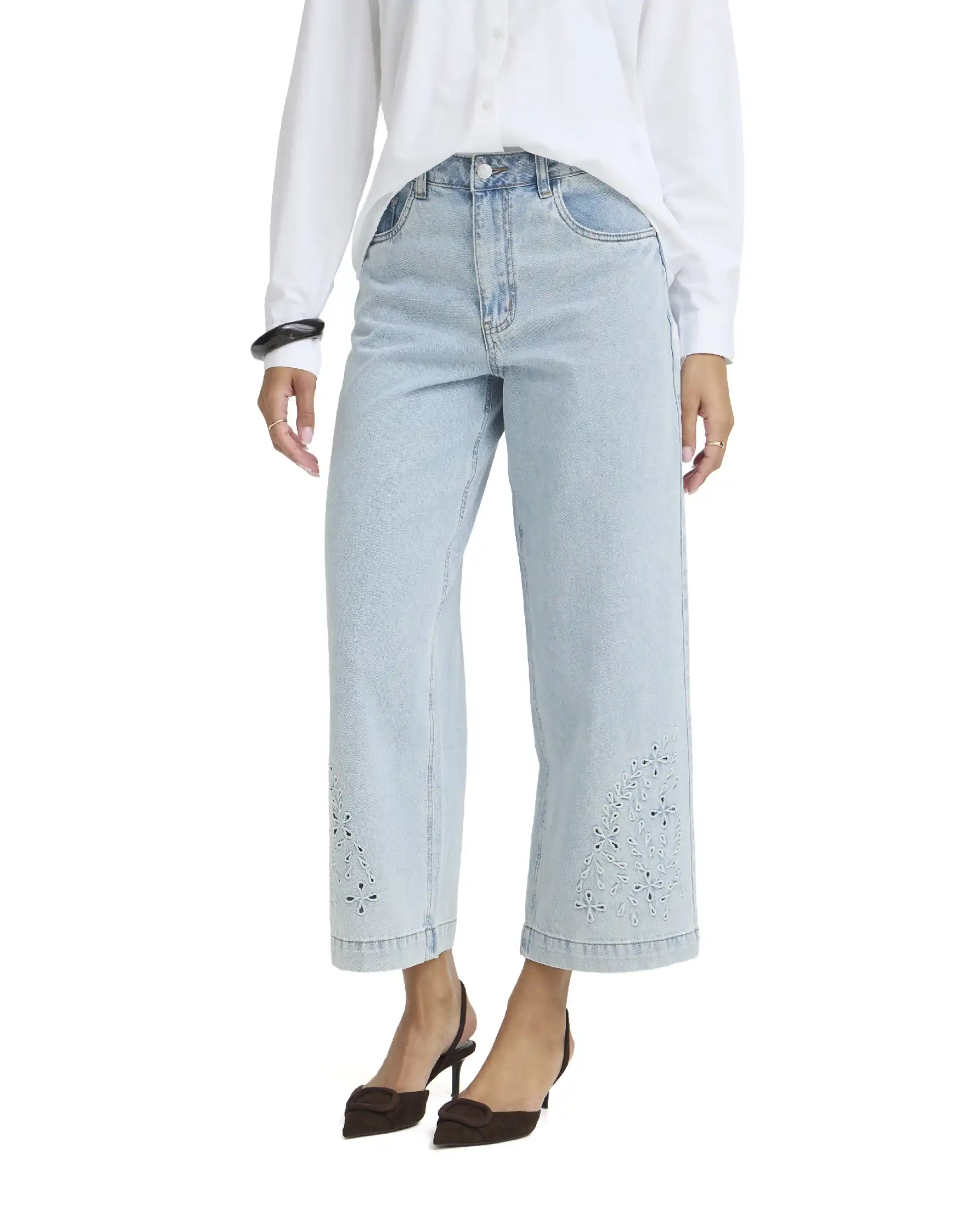 B.YOUNG JEANS KIELO CIELO