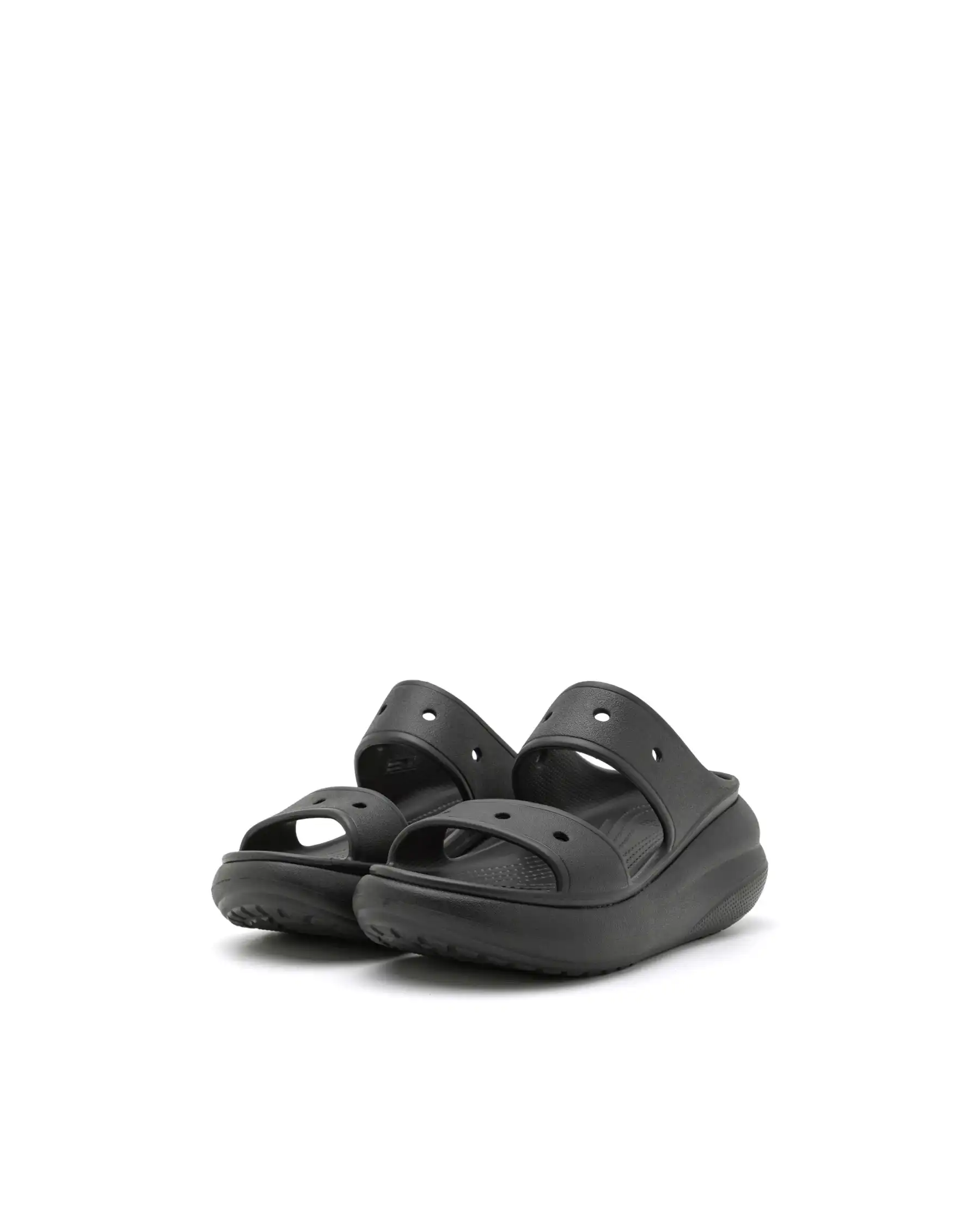 CROCS CIABATTE CLASSIC CRUSH NERO