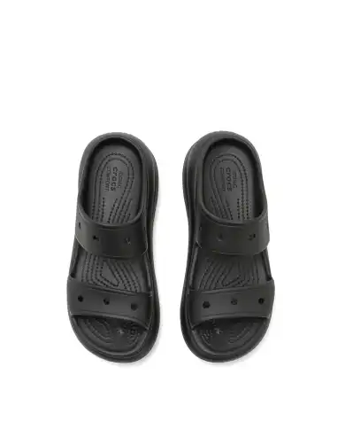 CROCS CIABATTE CLASSIC CRUSH NERO