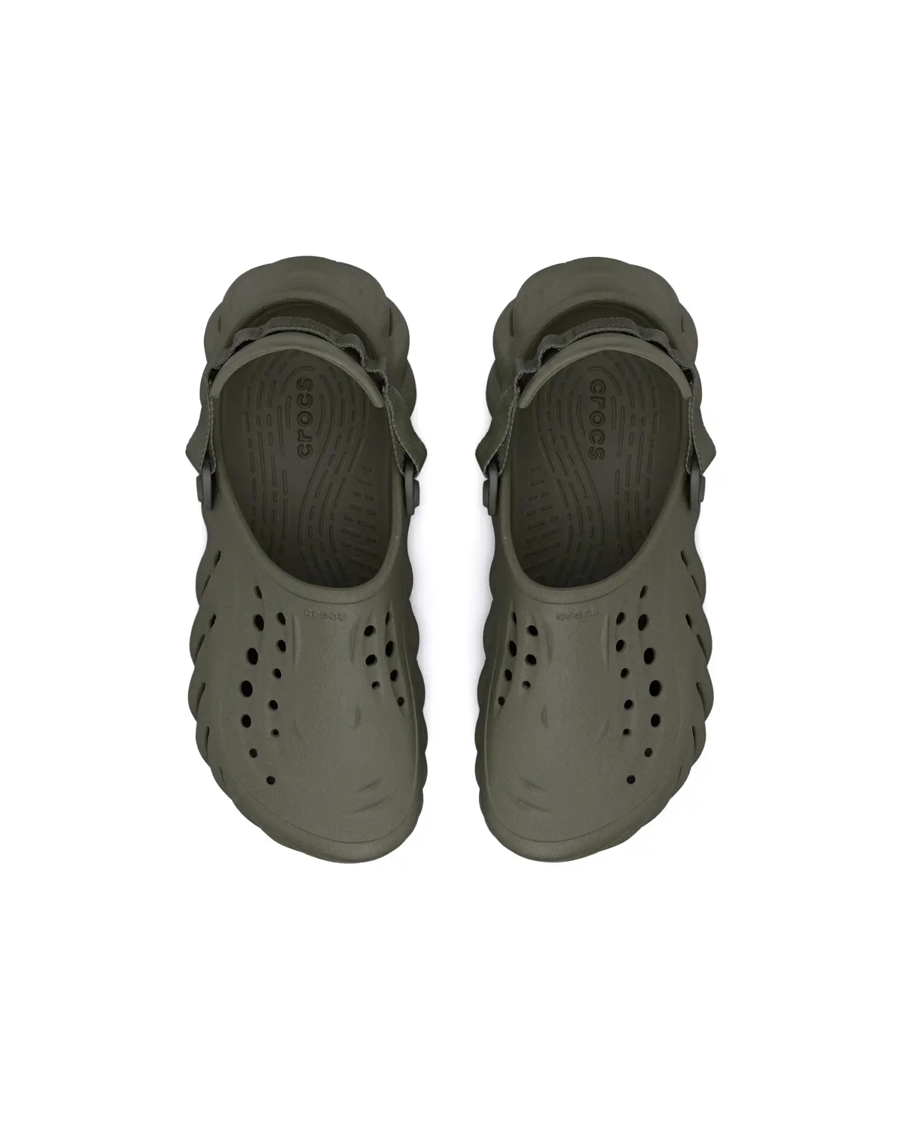 CROCS SABOT ECHO VERDE MILITARE