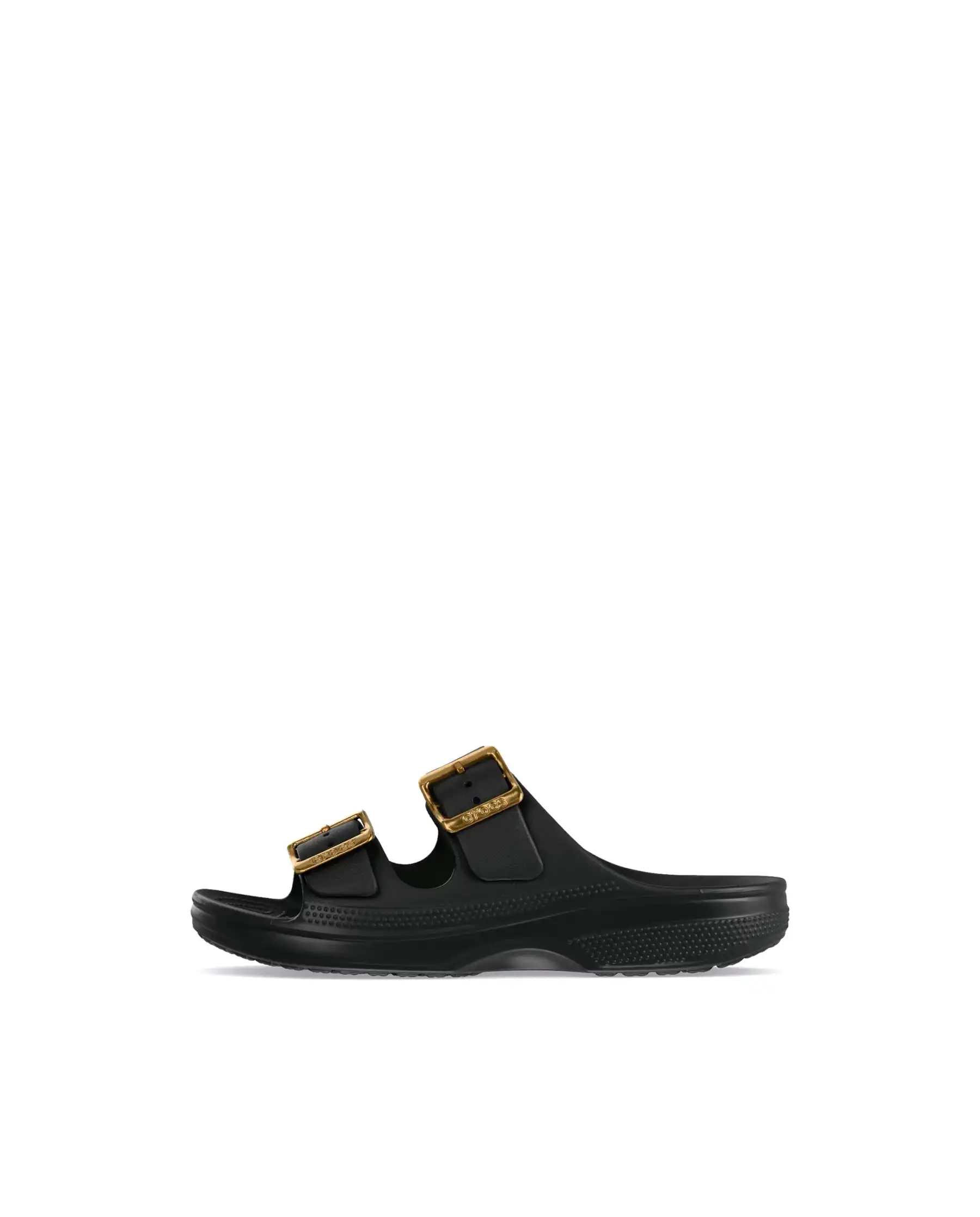 CROCS CIABATTINE SATURDAY METALLIC NERO