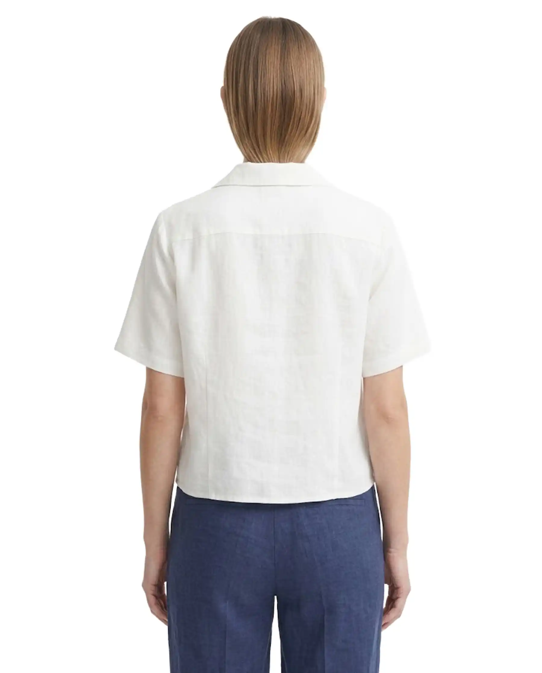 ICHI CAMICIA FOXA BIANCO