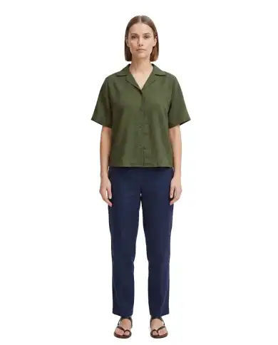 ICHI CAMICIA FOXA VERDE