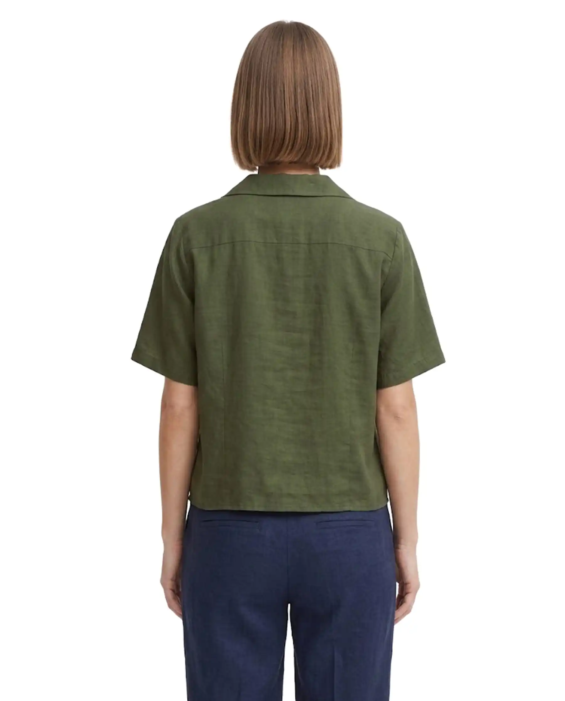 ICHI CAMICIA FOXA VERDE