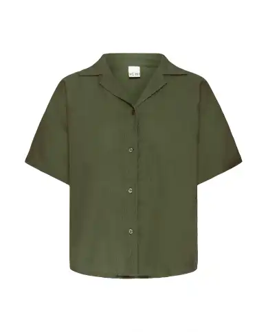 ICHI CAMICIA FOXA VERDE