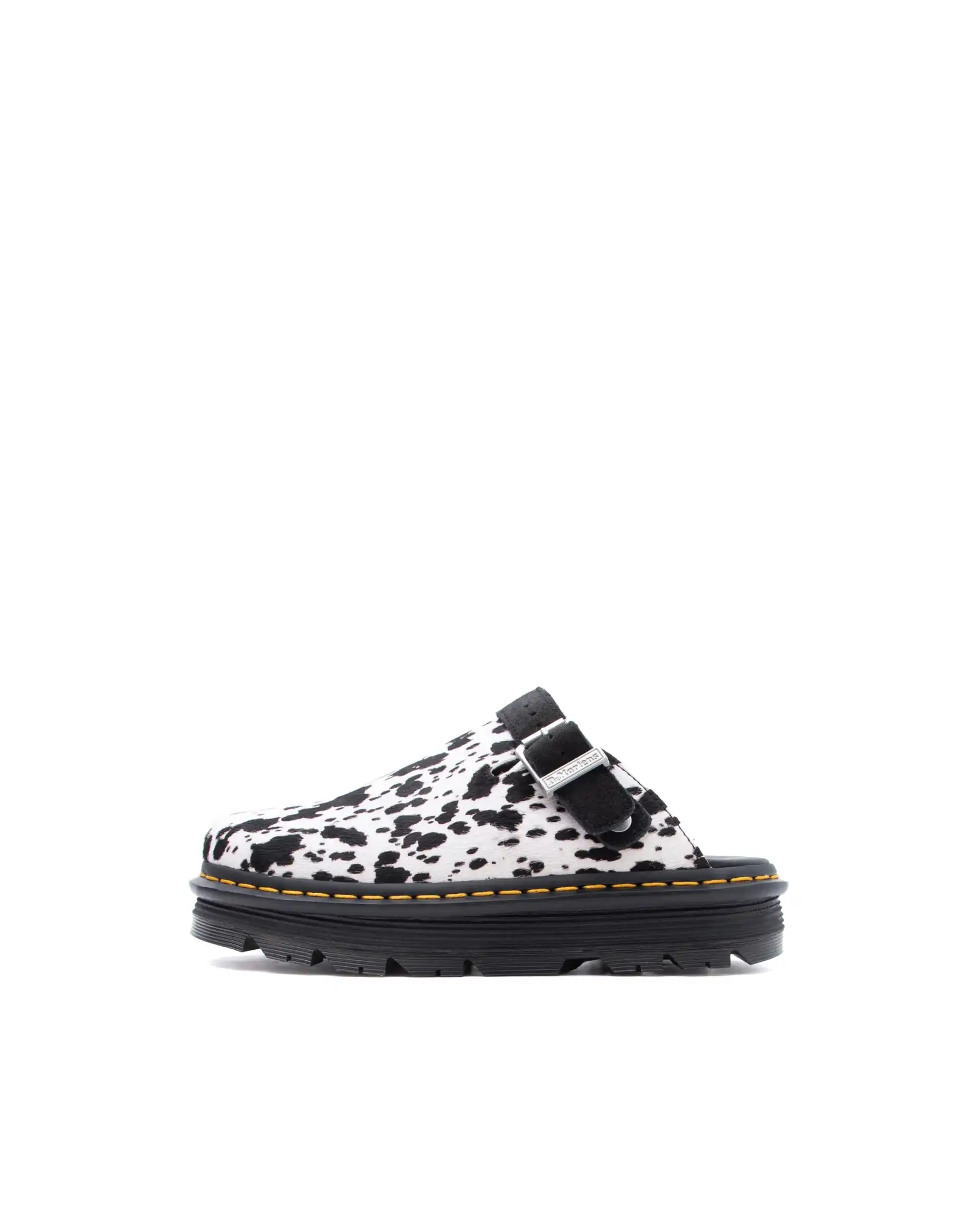 DR. MARTENS SABOT ZEBZAG MULE MUCCATO