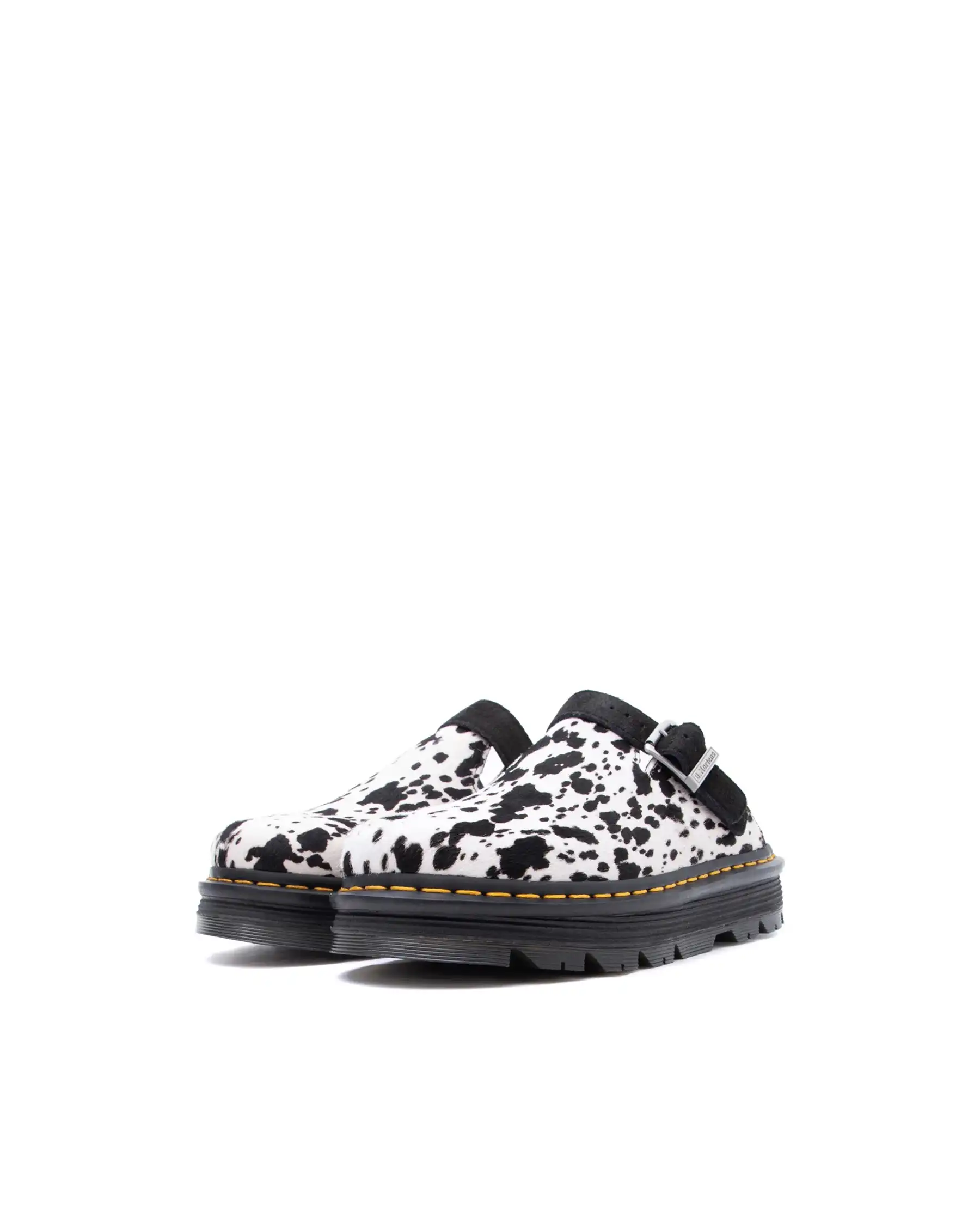 DR. MARTENS SABOT ZEBZAG MULE MUCCATO