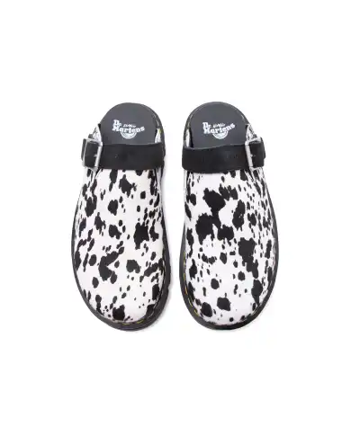 DR. MARTENS SABOT ZEBZAG MULE MUCCATO