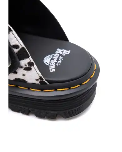 DR. MARTENS SABOT ZEBZAG MULE MUCCATO