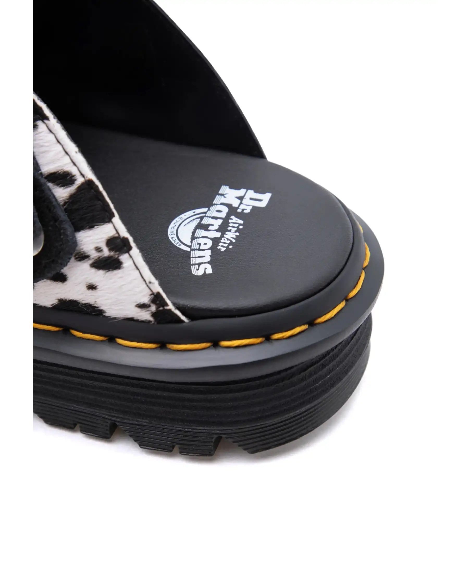 DR. MARTENS SABOT ZEBZAG MULE MUCCATO