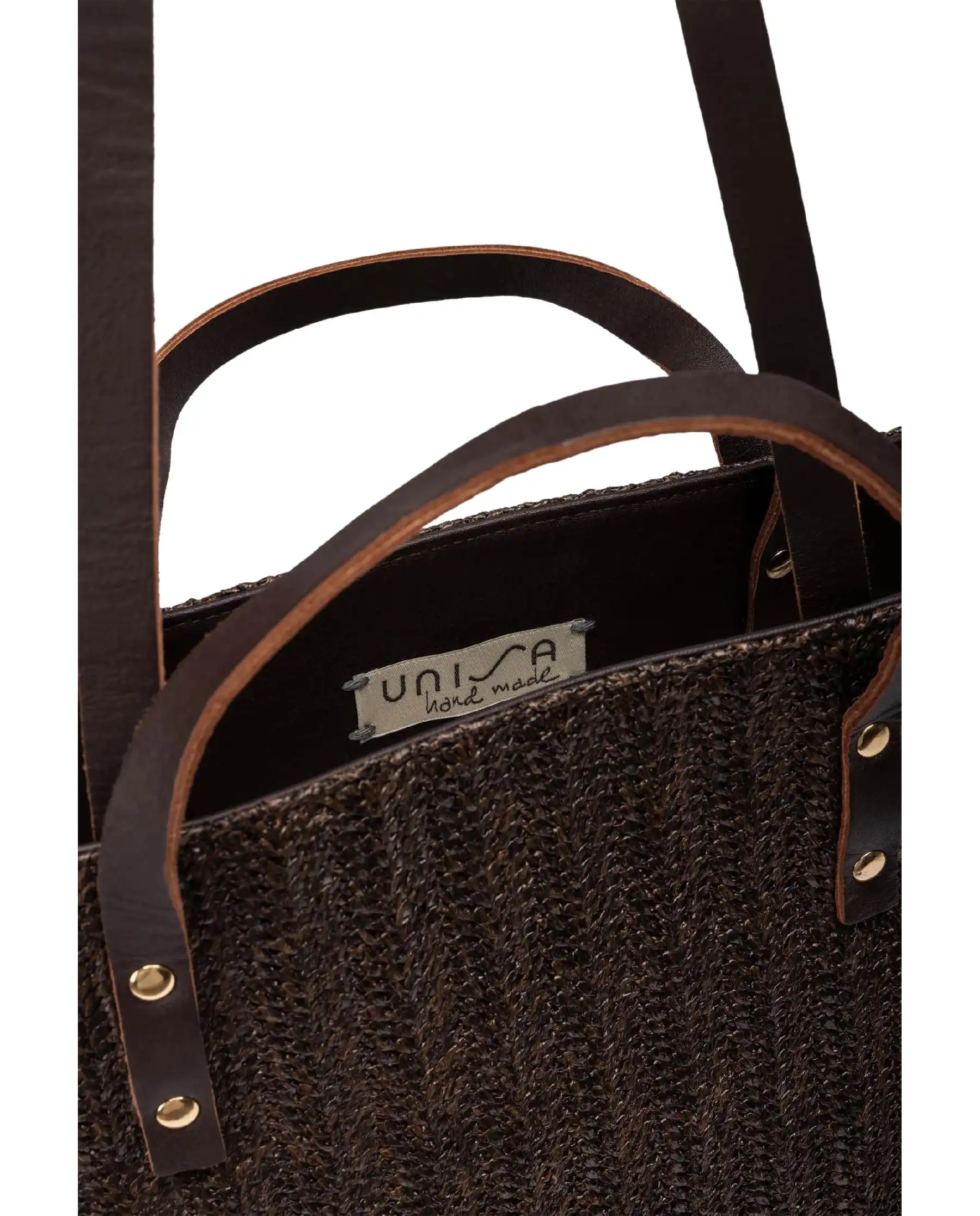 UNISA BORSA SAND MARRONE