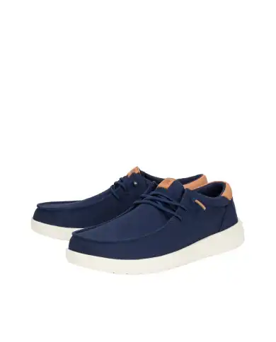 HEY DUDE PAUL CANVAS BLU