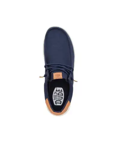 HEY DUDE PAUL CANVAS BLU