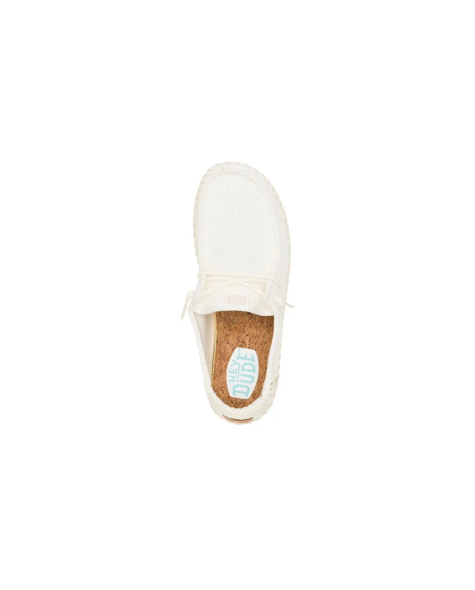 HEY DUDE WENDY ESPADRILLE BIANCO