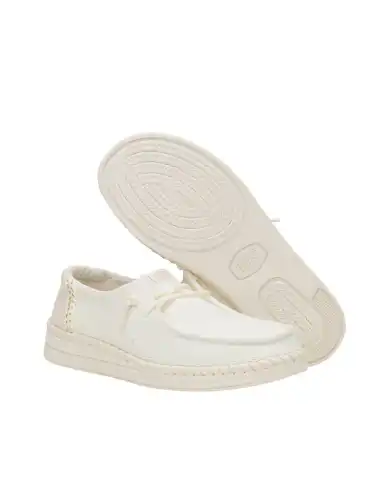 HEY DUDE WENDY ESPADRILLE BIANCO