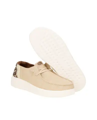 HEY DUDE WENDY ANIMAL BEIGE