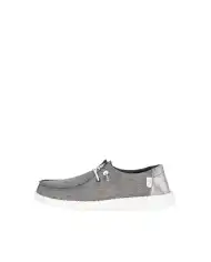 HEY DUDE WENDY METALLIC SPARKLE ARGENTO