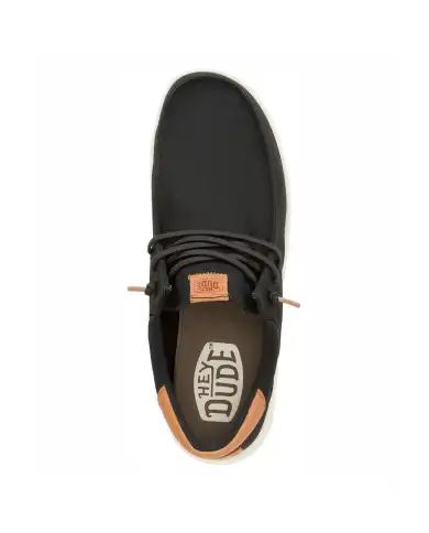 HEY DUDE PAUL CANVAS NERO