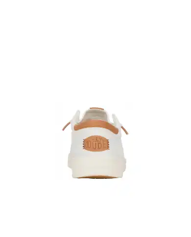 HEY DUDE PAUL CANVAS BIANCO