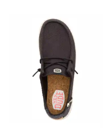 HEY DUDE WENDY ESPADRILLE NERO