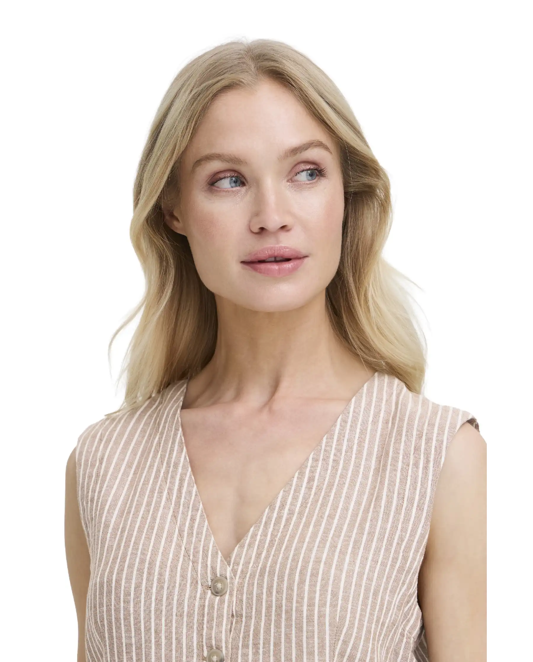 B.YOUNG GILET FALAKKA CAMMELLO