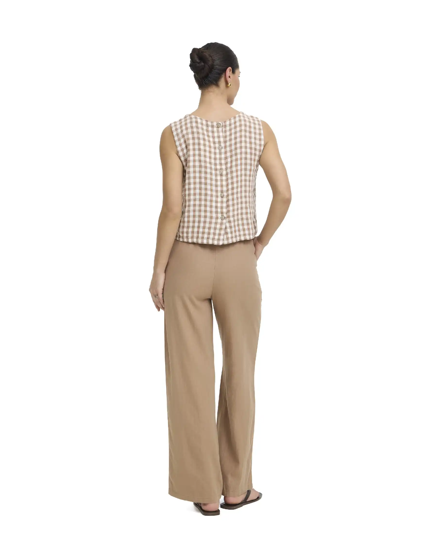 B.YOUNG BLUSA FALAKKA CAMMELLO