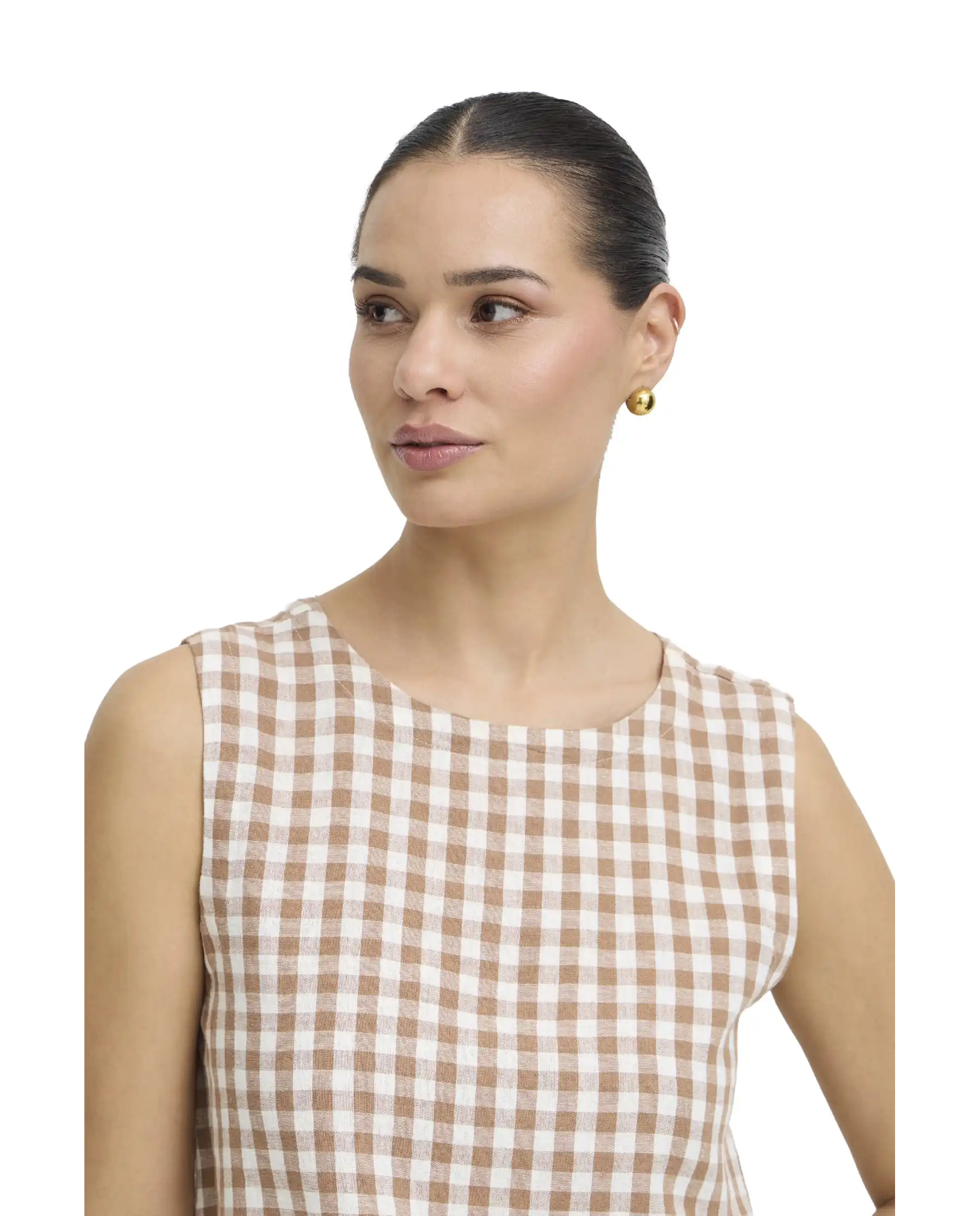 B.YOUNG BLUSA FALAKKA CAMMELLO