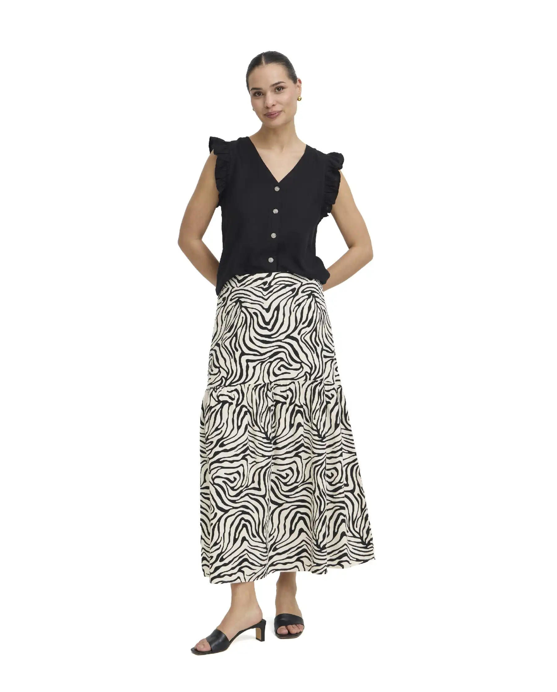 B.YOUNG GONNA FALAKKA BOHO BIANCO